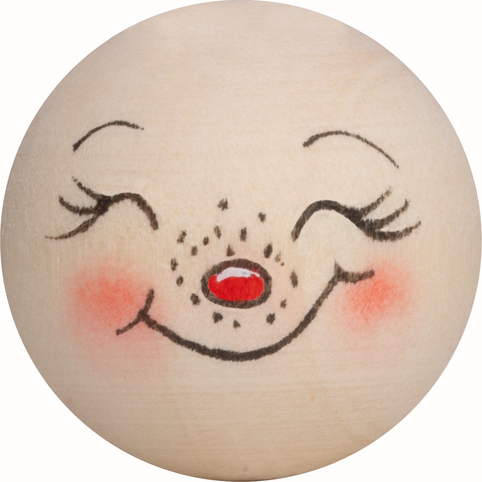 Handbemaltes Holzköpfchen Elfe Ilvi