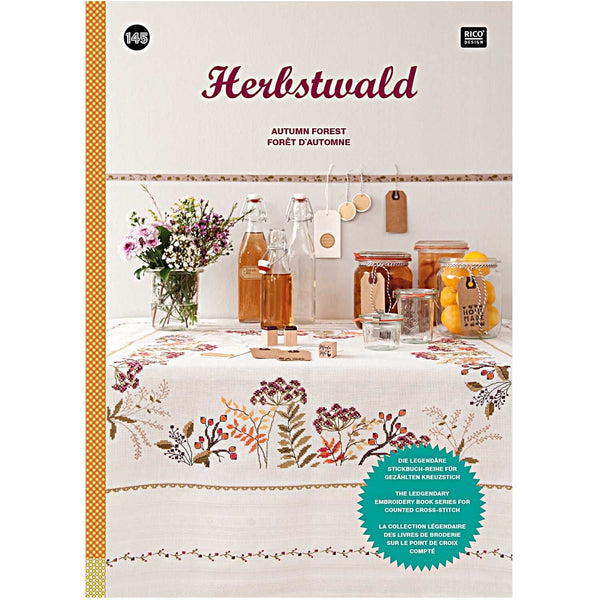 Herbstwald Kreuzstich Buch No. 145 Rico Design