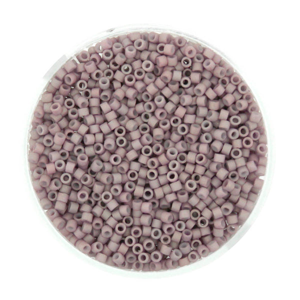 Hochwertige japanische Delica Beads Glasperlen 2mm 7g / Dose