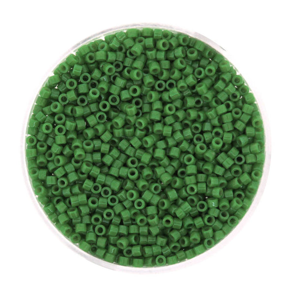 Hochwertige japanische Delica Beads Glasperlen 2mm 7g / Dose