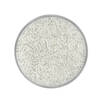 Hochwertige japanische Delica Beads Glasperlen 2mm 9g / Dose