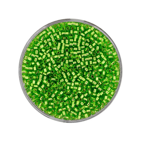 Hochwertige japanische Delica Beads Glasperlen 2mm 9g / Dose