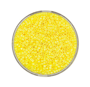 Hochwertige japanische Delica Beads Glasperlen 2mm 9g / Dose