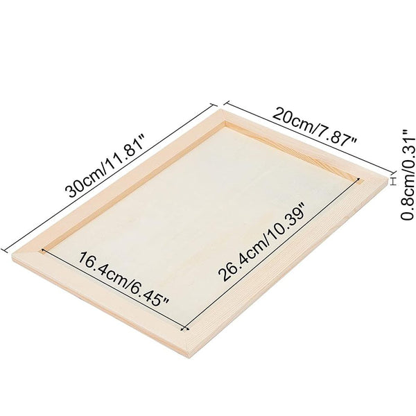 Holz-Malpanel für Acryl- & Ölmalerei 30×20cm 1 Stück