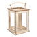 Holz Laterne natur Basic FSC Mix Credit 15,3x15,3x26,5cm 15-tlg.  1Set