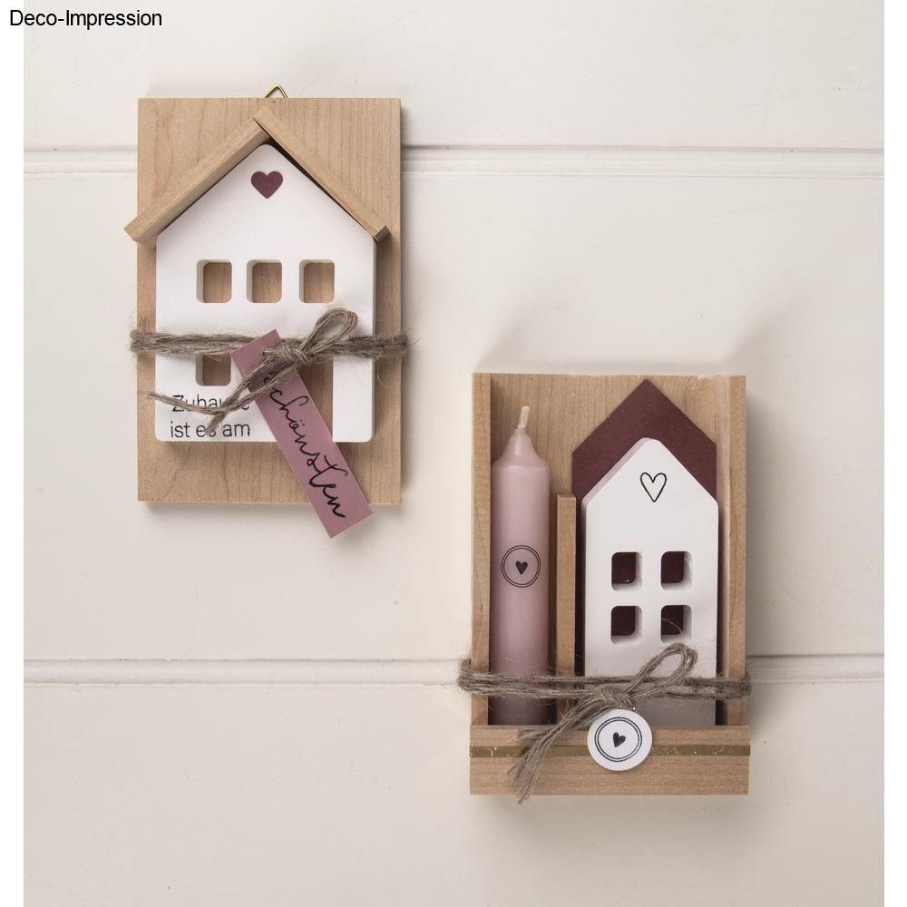 Holz Set Klötzchen natur Platten FSC 100% Mini 34 Teile 1Set