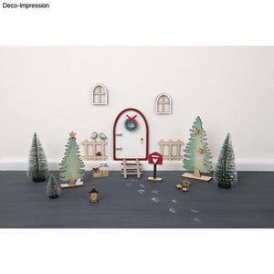 Holz Wichteltür Nisse natur FSC Mix Credit 1-12,9cm 26-tlg.