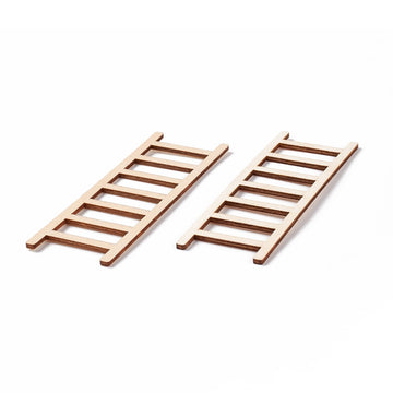 Holzleiter Lasercut 2mm Sperrholz 90x30mm 5 Stück