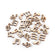 Holzmix Musiknoten Lasercut gemischt 15mm 50 Stück