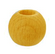 Holzperle 20mm senfgelb 5 Stück