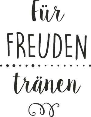 Holzstempel Für Freudentränen 43×55 mm