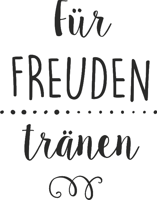 Holzstempel Für Freudentränen 43×55 mm