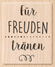 Holzstempel Für Freudentränen 43×55 mm
