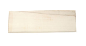 Holzschild Schild Holztafel Brett Türschild 10x30cm 1cm dick natur