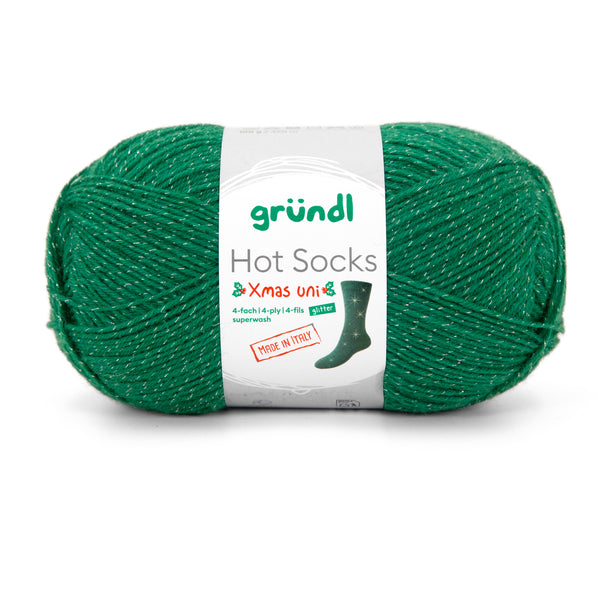 Gründl Hot Socks X-MAS 2026 4-fach Sockenwolle 100g / 420m