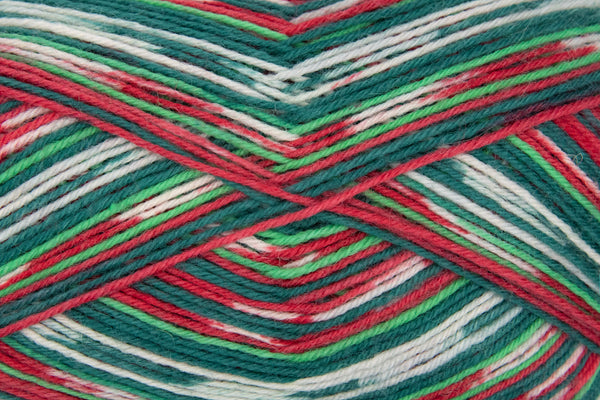 Gründl Hot Socks X-MAS 2026 4-fach Sockenwolle 100g / 420m