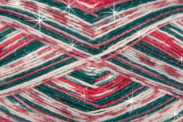 Gründl Hot Socks X-MAS 2026 4-fach Sockenwolle 100g / 420m