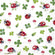 IHR Servietten Lucky Ladybugs Marienkäfer mit Klee 3-lagig 33x33cm 20 Stück / Packung