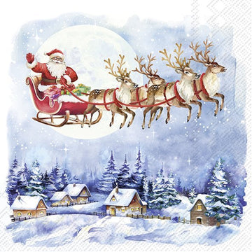 IHR Servietten Santa´s Wonderland FSC Mix 33x33cm 20 Stück
