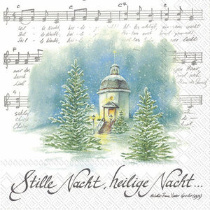 IHR Servietten Stille Nacht, Heilige Nacht FSC Mix 33x33cm 20 Stück
