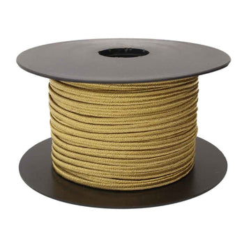 Italian Luxury Soutache Band polished brass metallic hellgold per Meter