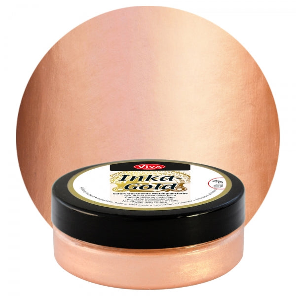 Viva Decor Inka Gold, 62,5g Dose Metallglanz Farbe