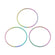 Ion Plating Edelstahl 304 Verbindungsring Rund Regenbogenfarben 30x0,8mm 1 Stück