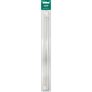 Jackenstricknadel 36cm aus Aluminium