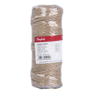 Jutegarn 4-fach, 3,5 mm, 50m, verschiedene Farben