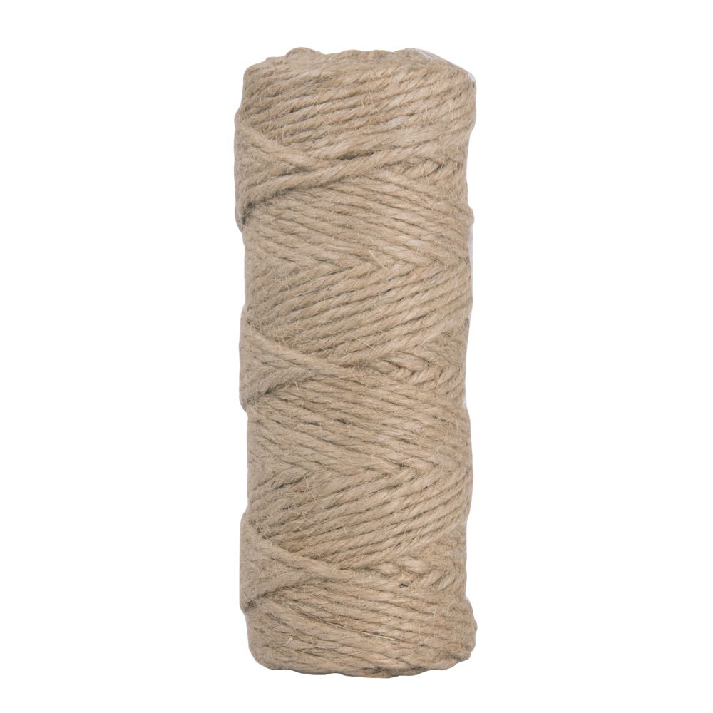 Jutegarn 4-fach, 3,5 mm, 50m, verschiedene Farben