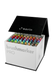 Karin Markers Brushmarker PRO MEGA BOX Set mit Nylon-Pinselspitze 60 Stifte und 3 Blender