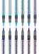 Karin Markers Brushmarker PRO Set mit Nylon-Pinselspitze 12 Stifte