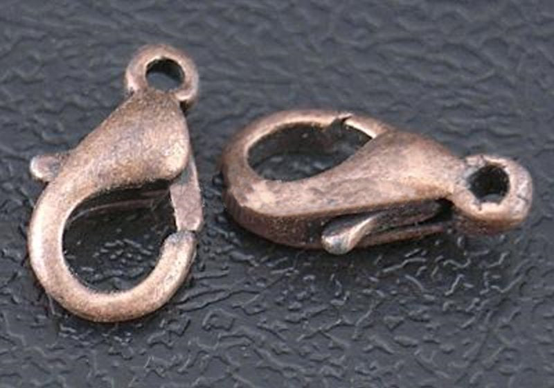 Karabiner Kupfer 10mm 5 Stück/Pkg, nickelfrei