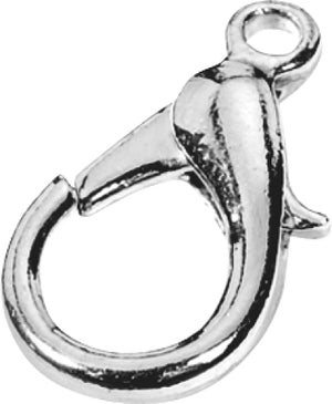 Karabiner Platin 23 mm, 2 Stück/Verpackung, nickelfrei