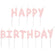 Kerzen Happy Birthday Rosa 13 Stück