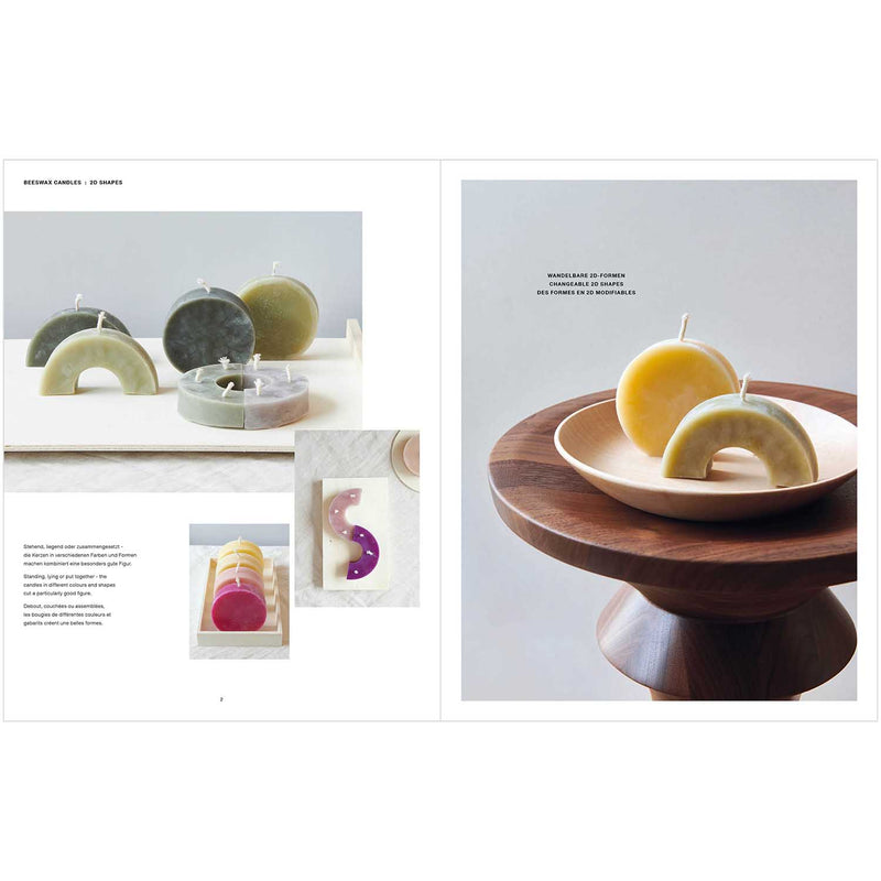 Rico Design Buch Kerzen gießen BEESWAX CANDLES 32 Seiten