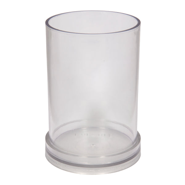 Kerzengießform zylindrisch flach 10cm ø Höhe 15cm