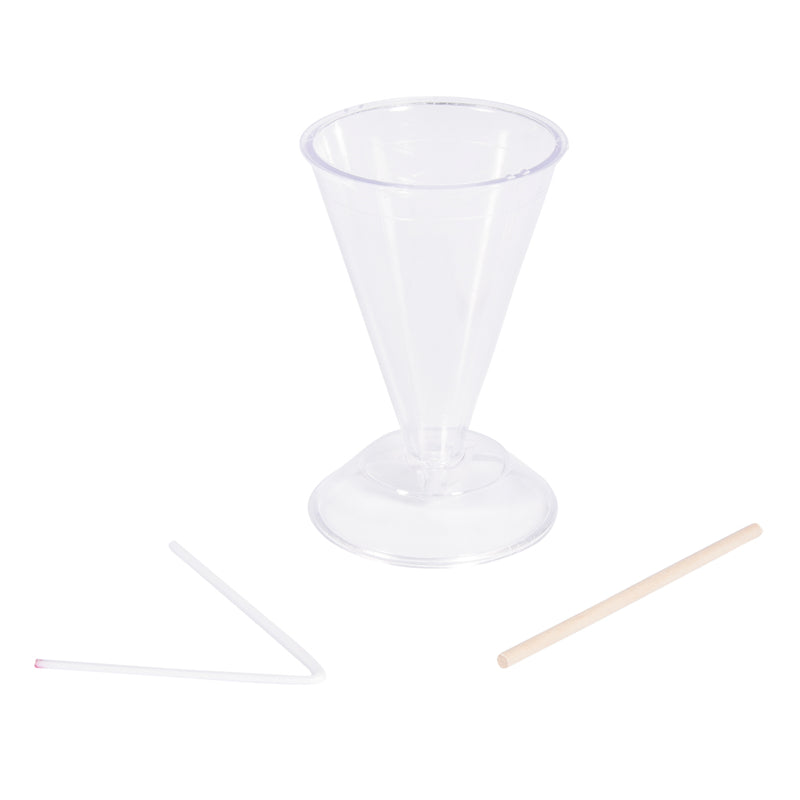 Kerzengießform Kegel rund, 55x80mm Gießform Candle Mold