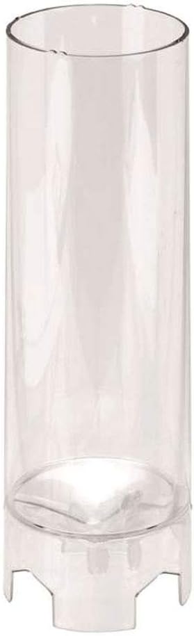 Kerzengießform Profi Stumpenkerze Spitzkopf aus Kunststoff transparent 60x200mm