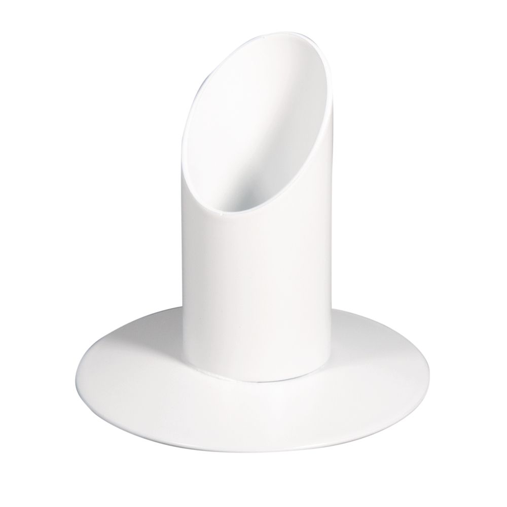 Kerzenhalter weiß ø 30mm für Tauf- und Kommunionkerzen