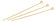 Kettelstifte gold 45mm 50 Stück