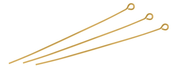 Kettelstifte gold 45mm 50 Stück