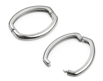 Kettenklappring Kettenverkürzer silber 20x27mm 1 Stück