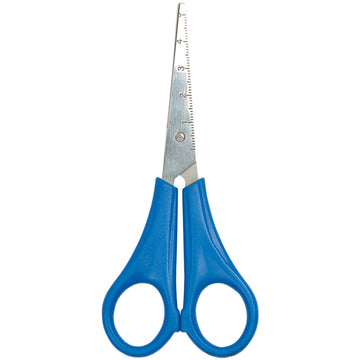 Kinderschere aus Edelstahl 13,5 cm rostfrei blau