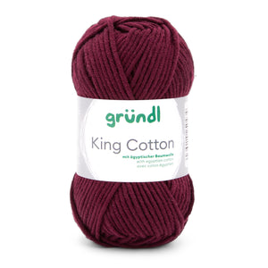 King Cotton Wolle 55% Polyacryl 45% Baumwolle 50g / 78m