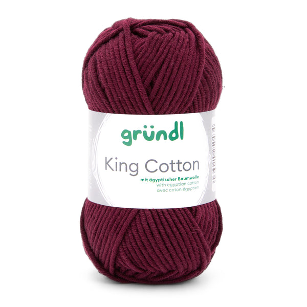 King Cotton Wolle 55% Polyacryl 45% Baumwolle 50g / 78m