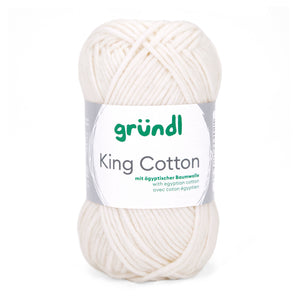 King Cotton Wolle 55% Polyacryl 45% Baumwolle 50g / 78m