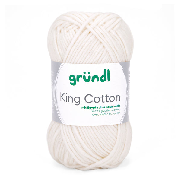 King Cotton Wolle 55% Polyacryl 45% Baumwolle 50g / 78m