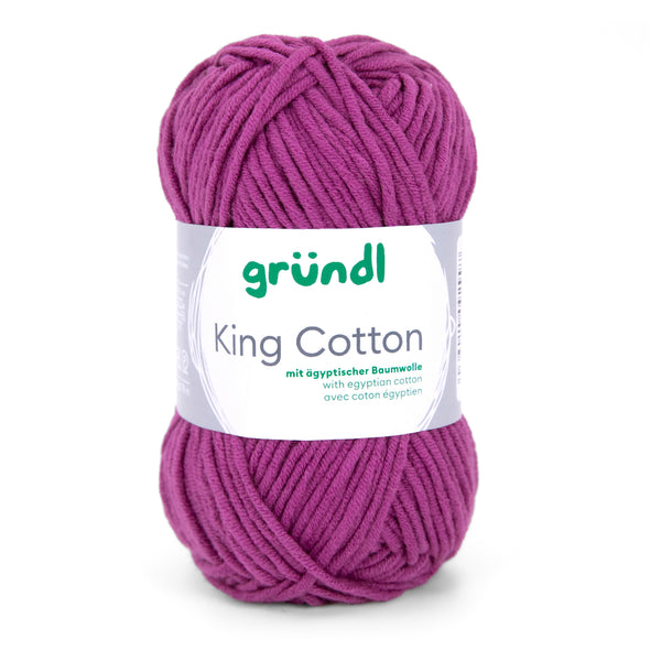 King Cotton Wolle 55% Polyacryl 45% Baumwolle 50g / 78m