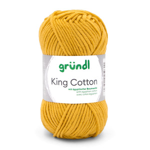 King Cotton Wolle 55% Polyacryl 45% Baumwolle 50g / 78m